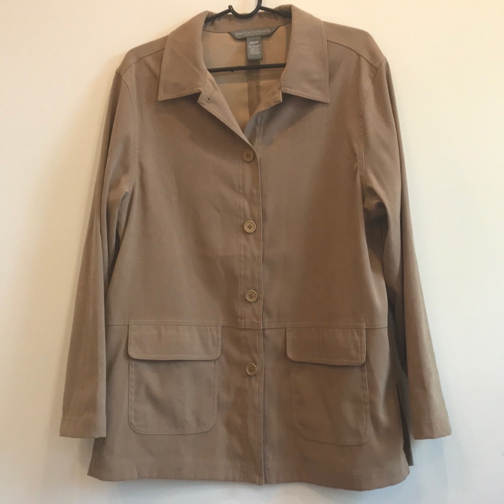Vintage tan overcoat
